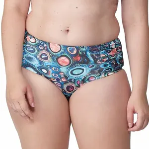 Calcinha Alta Com Drapeado Plus Murano Murano - EG
