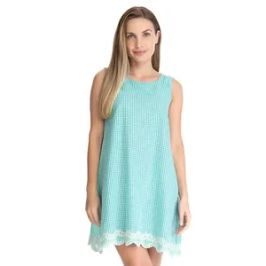 Camisola Regata Vichy Amsterdã Verde Verde Verde - M