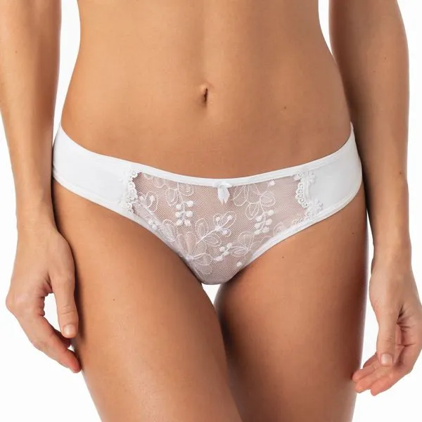 Calcinha Fio Dental Verona Branco Branco - P