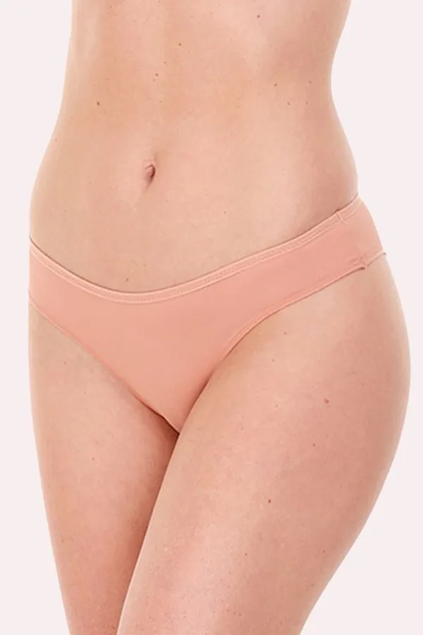 Calcinha Biquíni Empina Bumbum Básico Liso Mel Mel - G