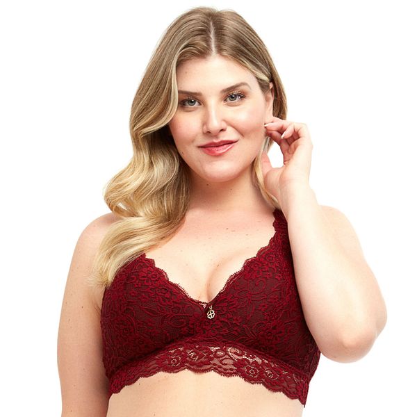 Top Renda Ibiza Bordo Bordo - GG