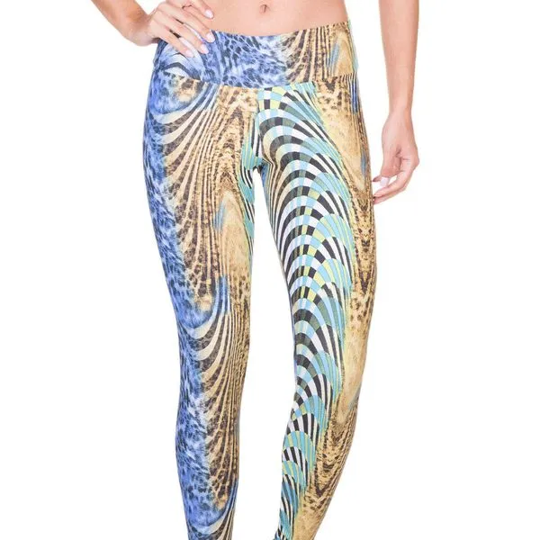 Legging Fit Estampada Animal Animal Print Animal Print - P