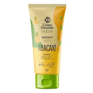 Sabonete Esfoliante Corpo Dourado 180ml Abacaxi