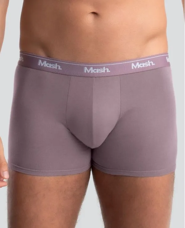 Cueca Boxer Cotton Rosa Queimado GG