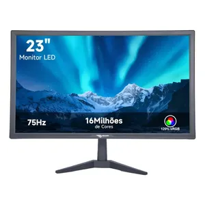 Monitor Led 23 Polegadas,full Hd,75hz,16.7 Milhões De Cores Preto