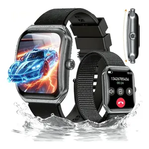 Relógio Inteligente Smartwatch Chamadas Bluetooth Novante Masculino Feminino Digital Esportivo IP68 Notificações Instantâneas 1.95 Amoled Tela Curva 380mah Monitoramento Frequência Cardíaca Sono