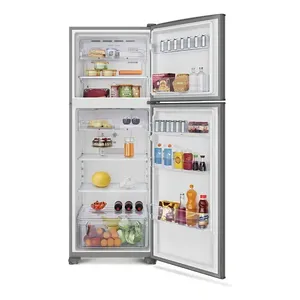 Geladeira com freezer Continental TC56 con capacidad de 472L cor prata