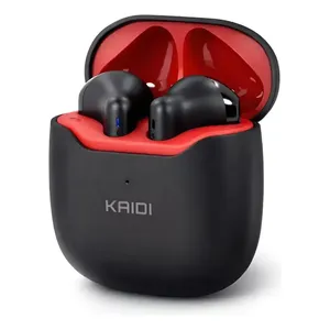 Fone De Ouvido Sem Fio Kaidi Kd771 Bluetooth 5.1 Cor Preto