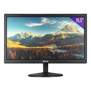 Monitor Skul 19,5 Office Led 5ms Hdmi+vga - Sm1955ms Preto