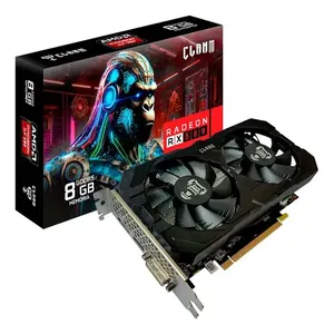 Placa De Video Clanm Amd Radeon Rx 580 8gb Gddr5 256 Bits