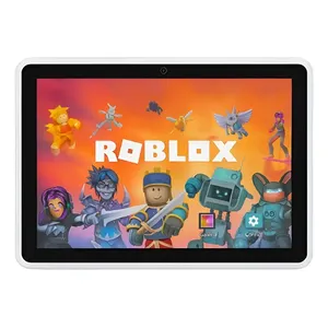 Tablet Infantil Criança Memoria 128gb Android 14 Tela Touch Hd Capinha Labubu Emborrachada Resistente Wi-fi Dual Band Câmera Carregador Usb-c Caneta Touch Educativo Jogos Estudar Cor Azul