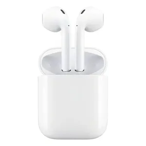 Fone ouvido sem fio Bluetooth i12 Tws Cor Branco