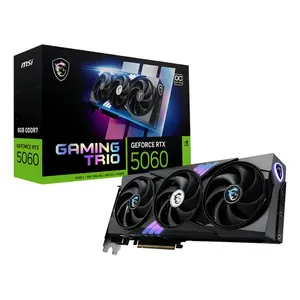 Placa De Vídeo Msi Rtx5060 Gaming Trio Oc 8gb Gddr7 128bits