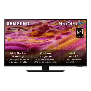 Samsung Vision AI TV 43" NEO QLED Ultra 4K QN90F 2025 QN43QN90FAGXZD Mini LED Processador com AI