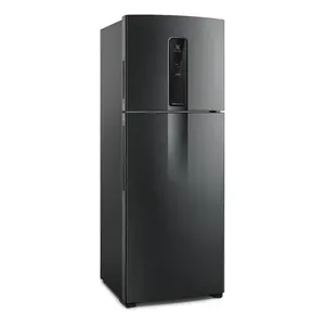 Geladeira Electrolux Frost Free Inverter 480L Efficient com AutoSense SmartBivolt Duplex cor Black Inox Look (IT70B) Bivolt