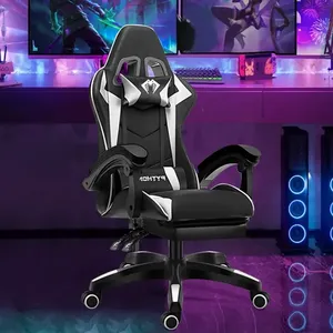 Cadeira Gamer Python Fly GC01 Ergonômica com Apoio para Pés e Encosto Reclinável até 150kg