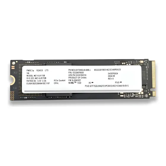 Ssd Samsung Pm9c1a 1tb M.2 2280 Nvme Pcie Gen4 X4 Gaming Preto