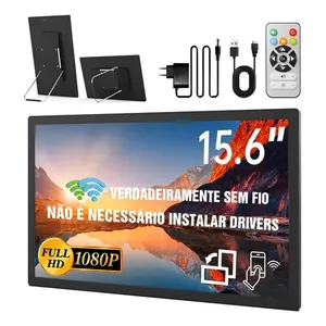 Monitor Gamer Portátil Sem Fio 15.6'' Full Hd 1080p 60hz