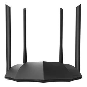 Tenda Roteador Wi-Fi AC1200 Dual-Band 1200Mbps, 4 Antenas Externas 5dBi, 3 portas Gigabit WAN/LAN, MU-MIMO, IPv6, Wi-Fi para convidados, Modo AP Compatível com Todas Operadoras, Ideal para Casa (AC8)