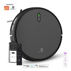 Robô Aspirador e Passa Pano Panda Plus AMG-R2 Wi-Fi com Alexa e Google Assistant