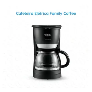 Cafeteira Elétrica 30 Xícaras Elgin Family Coffee Preta