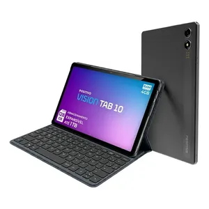 Positivo Vision TAB10 T3010 4GB RAM 128GB SSD com Capa Teclado Octa-Core 5 13MP Bateria 6000mAh Tela 10.1“ HD Wifi AC e 4G Full Lamination -​ Preto