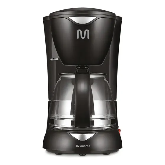 Cafeteira Elétrica 15 Xícaras 550w Preta Multi - Go036 Cor Preto