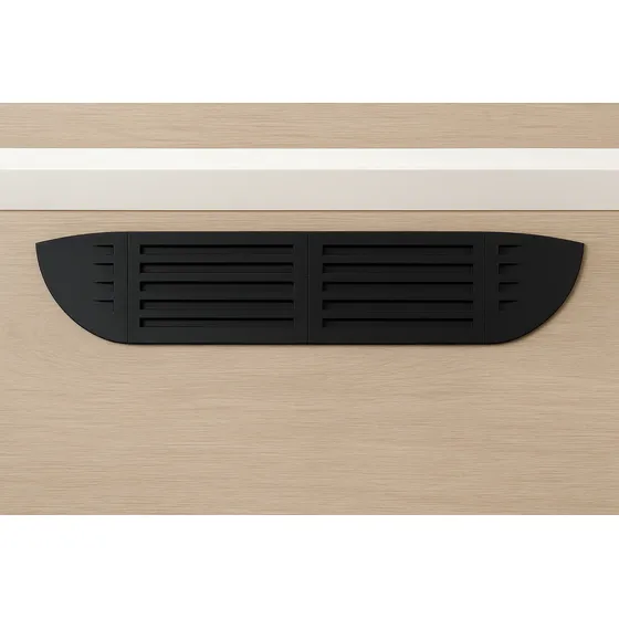 Rampa Universal Robo Aspirador Soleira 20mm Altura Preto