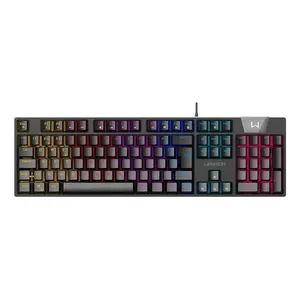 Teclado Gamer Mecânico Royal Score Preto Warrior - Tc313