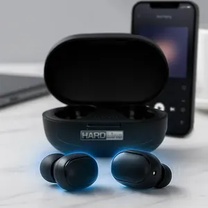 Fone De Ouvido Bluetooth 5.0 TWS Sem Fio Hardline In Ear Touch mantém a estabilidade HD Compatível Android Bateria Longa