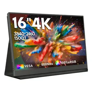 Monitor Portátil 16'' Ultra Fino 60hz Com Hdmialto-falantes