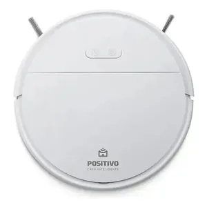 Smart Robô Aspirador Wi-Fi 3 em 1 com sensor inteligente cor branco positivo
