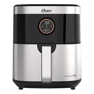Fritadeira Sem Óleo 4,8 Litros Black Inox Ofrt660 Oster