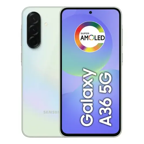 Smartphone Samsung Galaxy A36 5g 128gb 6gb Ram Câmera Tripla De Até 50mp Selfie De 12mp Ip67 Super Amoled 6.7'' Nfc Recursos Ai Android E Segurança Snapdragon - Verde