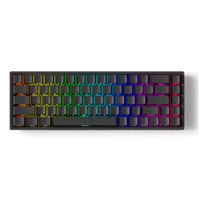 Akko Fun68 He Teclado Magnético Rapid Trigger 65% 8k Preto Inglês Us Com Fio