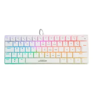 Teclado Gamer Mecânico Royal Precision - Tc311 Branco Inglês Us