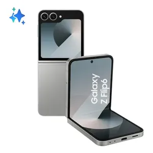 Celular Samsung Galaxy Z Flip6 5g, 256gb, 12gb Ram, Tela 6.7 , Câm. Dupla + Selfie 50mp, Galaxy Ai Cinza