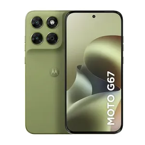 Smartphone Motorola Moto G67 5g - 128gb 12gb (4gb Ram + 8gb Ram Boost) Camera 50mp Sony Lytia 600, Tela 1.5k Extreme Amoled 120hz, Ultrarresistente - Verde Claro