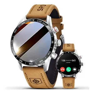 FoxBox Relógio Inteligente Homens Smartwatches Chamada Bluetooth