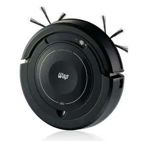 Robô Aspirador E Passa Pano Wap Robot W100 Preto 127v/220v