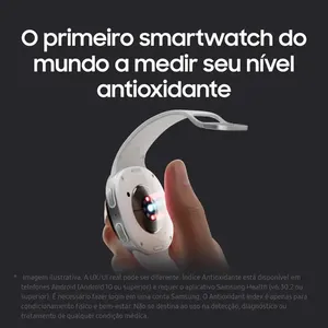 Smartwatch Samsung Galaxy Watch 8 44mm com GPS e Bluetooth IP68
