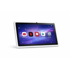 Tablet Infantil Criança Adulto 128gb 8gb Ram Android 14 Wifi Processador Octa-core Tela Hd Ips 7 Polegadas Capa Rosa Resistente Kit Completo Com Câmera Jogos Videos Educativos Controle Parental