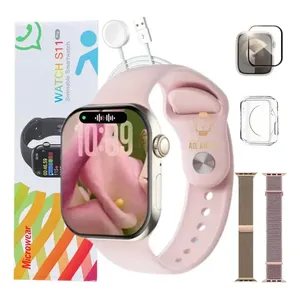Smartwatch Microwear S11 Pro AMOLED 47mm GPS NFC WhatsApp Rosa SMARTWATCH ADVANCED PRO