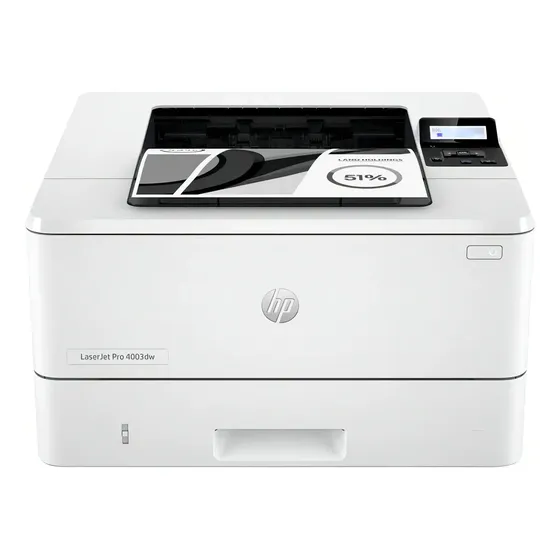 Impressora HP LaserJet Pro 4003DW A4 Mono Wi-Fi USB 2.0 Bluetooth Ethernet Duplex - Branco