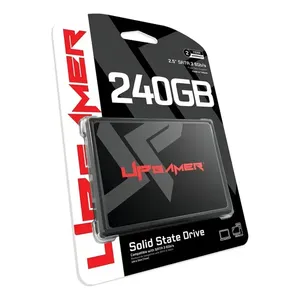 Hd Ssd Interno 240gb 2,5 Sata3 6gb/s Para Computador Pc Notebook Velocidade De Leitura/gravação De 550mb/s - Preto - Up Gamer