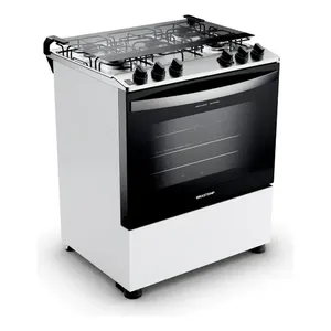 Fogão Brastemp 5 bocas cor branca BFS5NDB