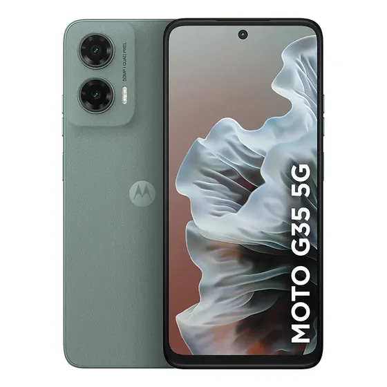 Smartphone Motorola Moto g35 5G - 256GB 12GB (4GB RAM+8GB Ram Boost) e Camera 50MP com AI NFC Tela 6.7" com Superbrilho - Cinza