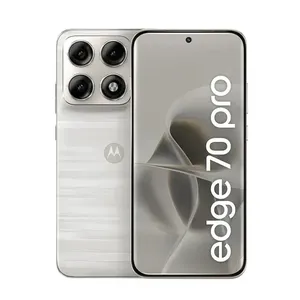 Smartphone Motorola Edge 70 Pro 5g - 256gb 24gb (12gb Ram+12gb Ram Boost), 4 Câmeras De 50mp, Tela 1.5k Extreme Amoled 144hz, Bateria 6500 Mah, Ip68/ip69 - Branco