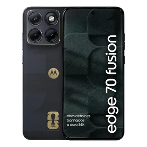 Smartphone Motorola Edge 70 Fusion 5g Fifa World Cup Collection - 256gb 24gb (8gb Ram + 16gb Ram Boost), Camera 50mp Sony Lytia 710, Tela 1.5k Extreme Amoled - Grafite