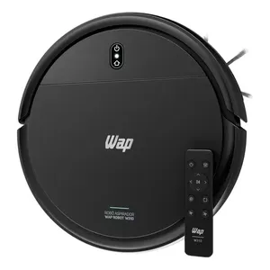 Robô Aspirador WAP Robot W310 3 em 1 com Base Carregadora e Controle Remoto
